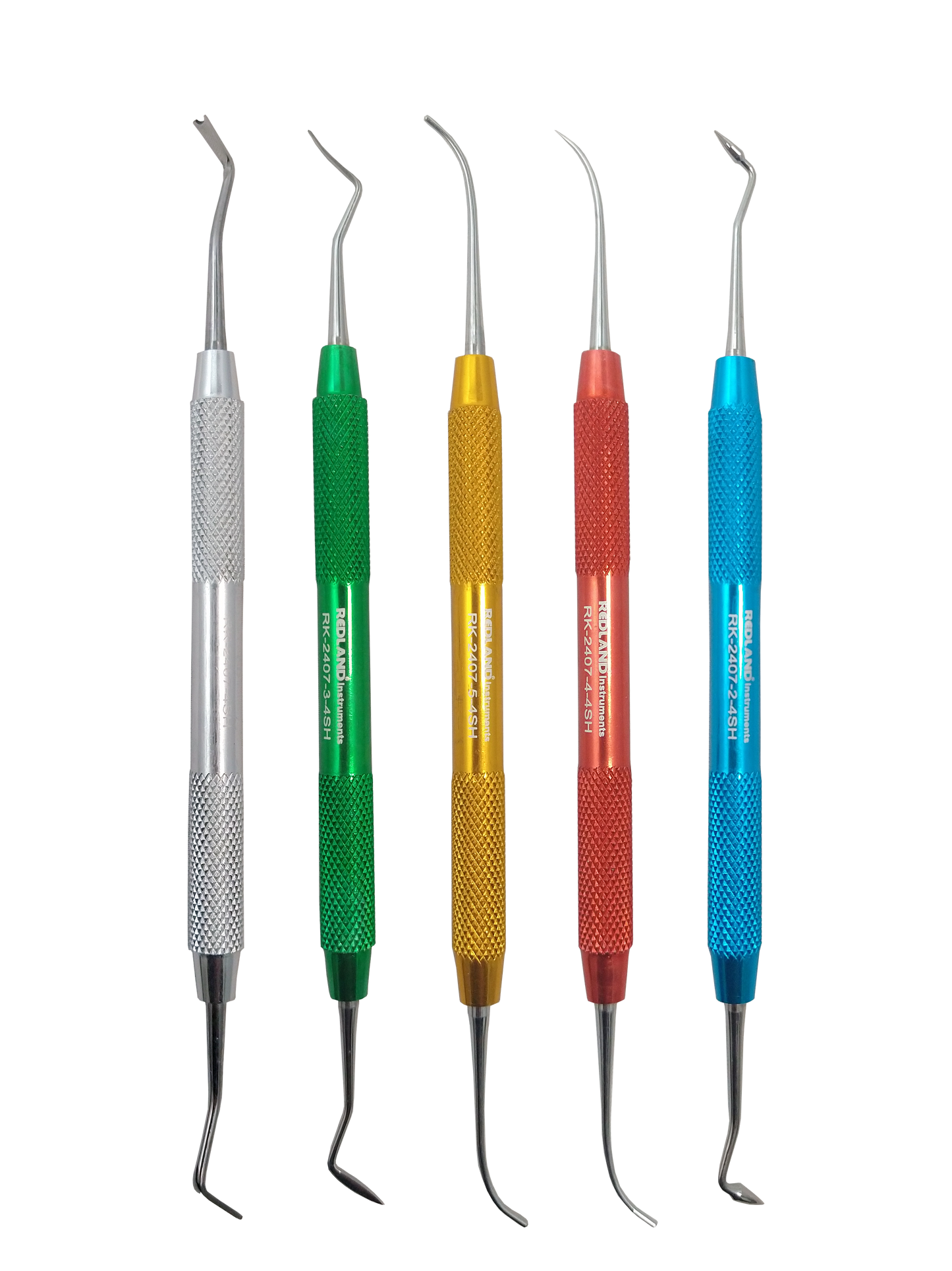 REDLAND 5 Pc Pk Thomas Waxing Kit (Silver Handle-Multicolors)