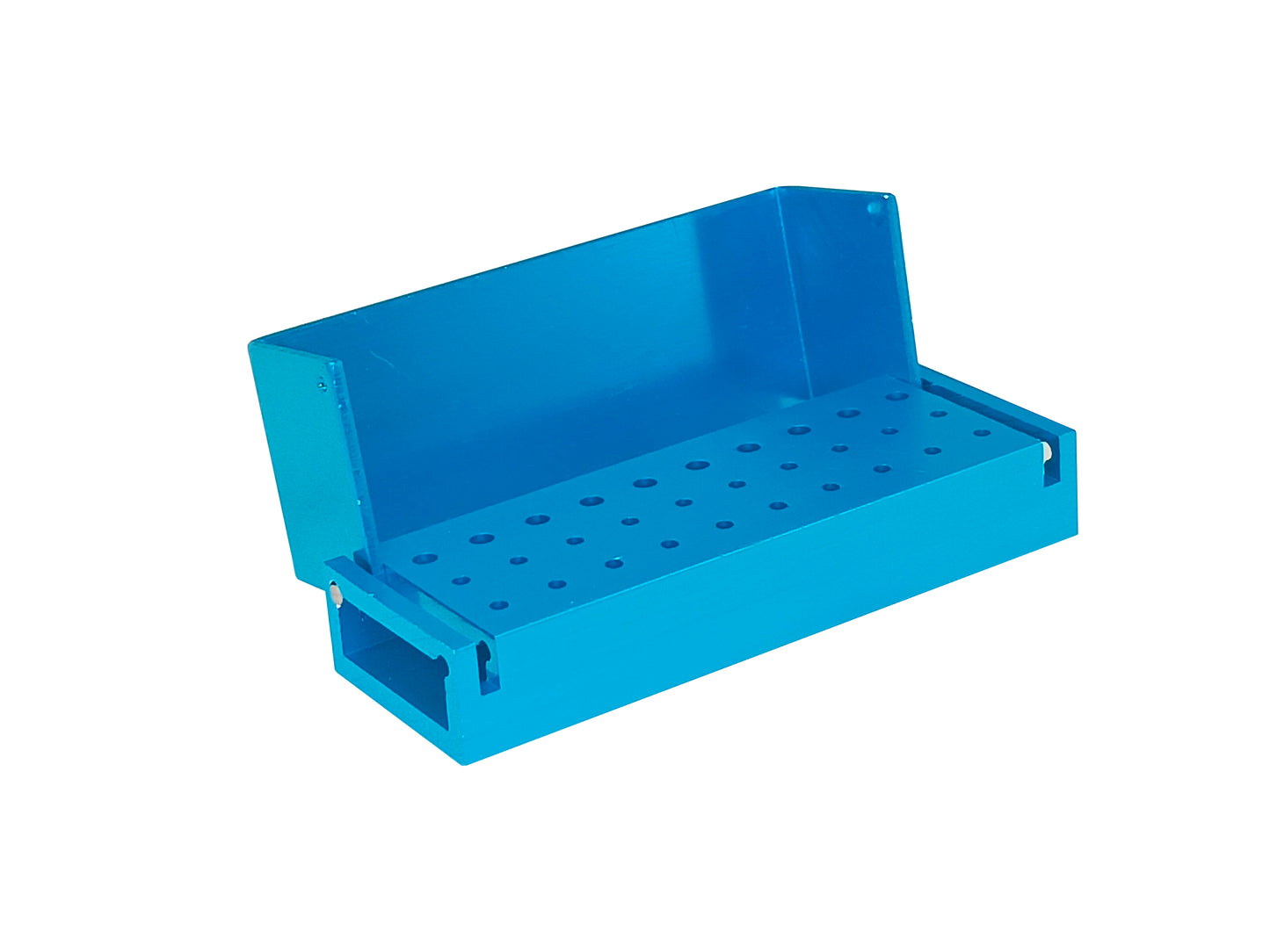 REDLAND Disinfection Burs Holder Station, Bur Block Organizer with Cover 30 HOLES