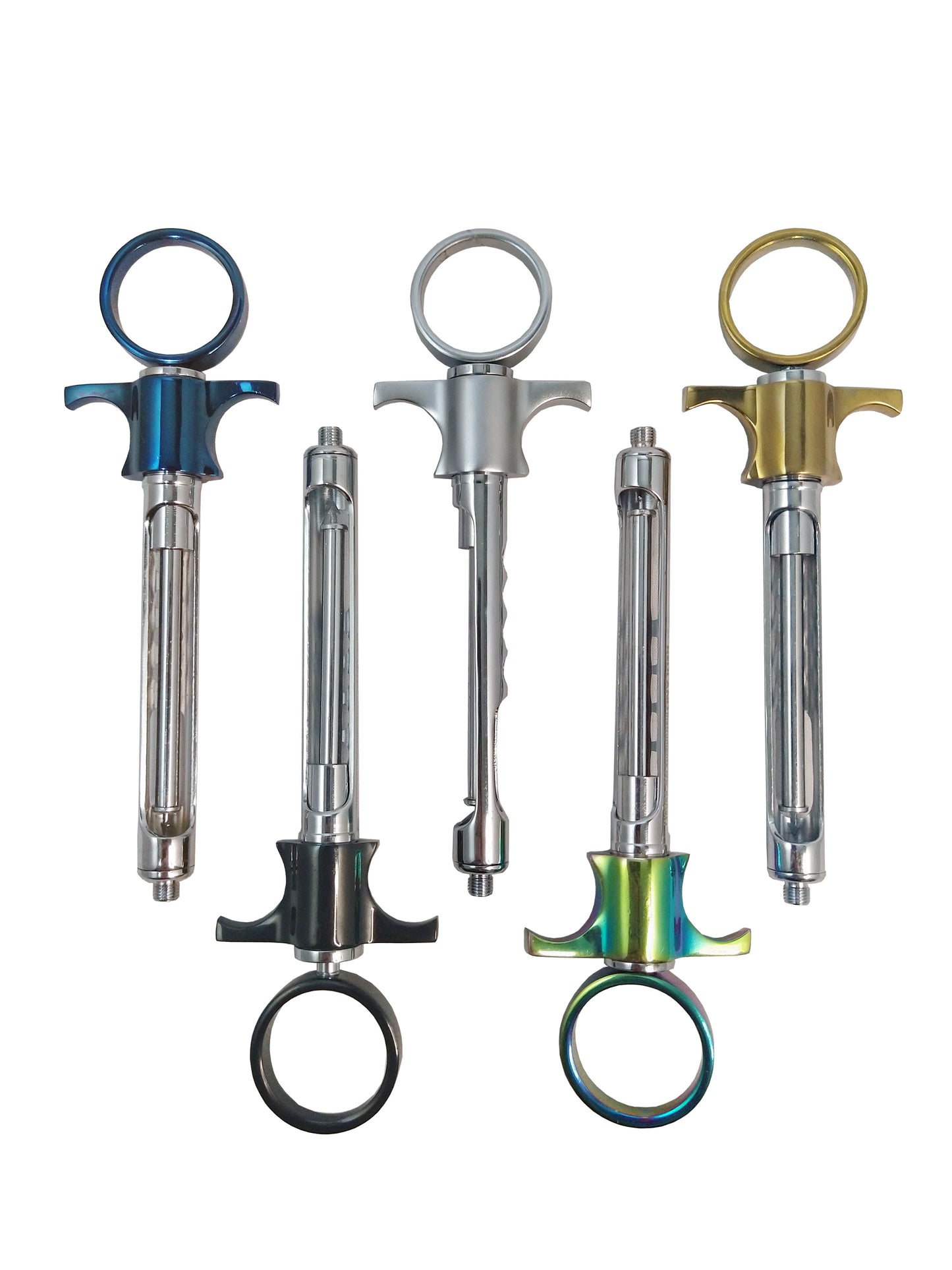 REDLAND CW Style Dental Std Anesthetic Aspirating 1.8mL Syringe 5 colors