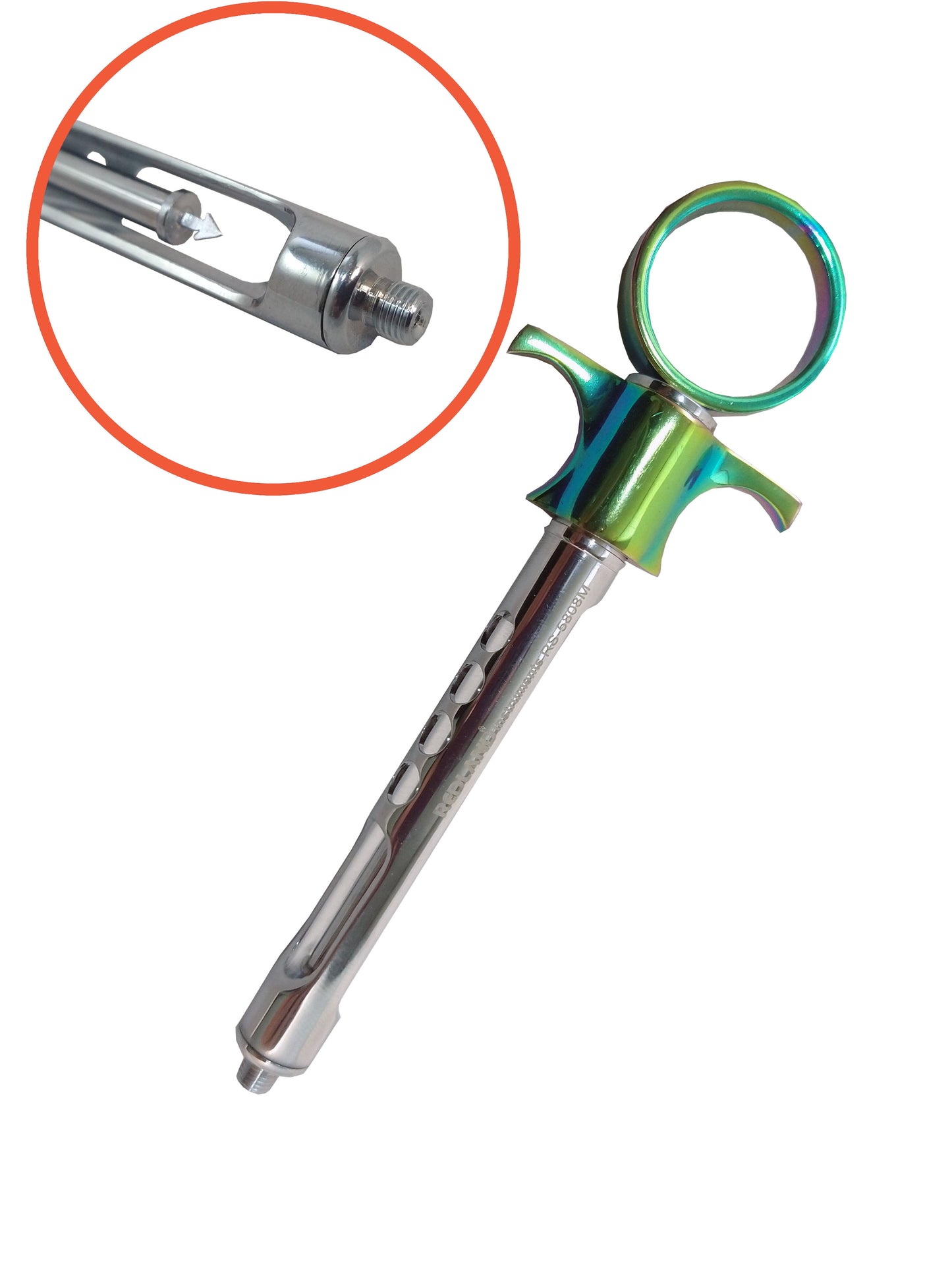 REDLAND CW Style Dental Std Anesthetic Aspirating 1.8mL Syringe 5 colors
