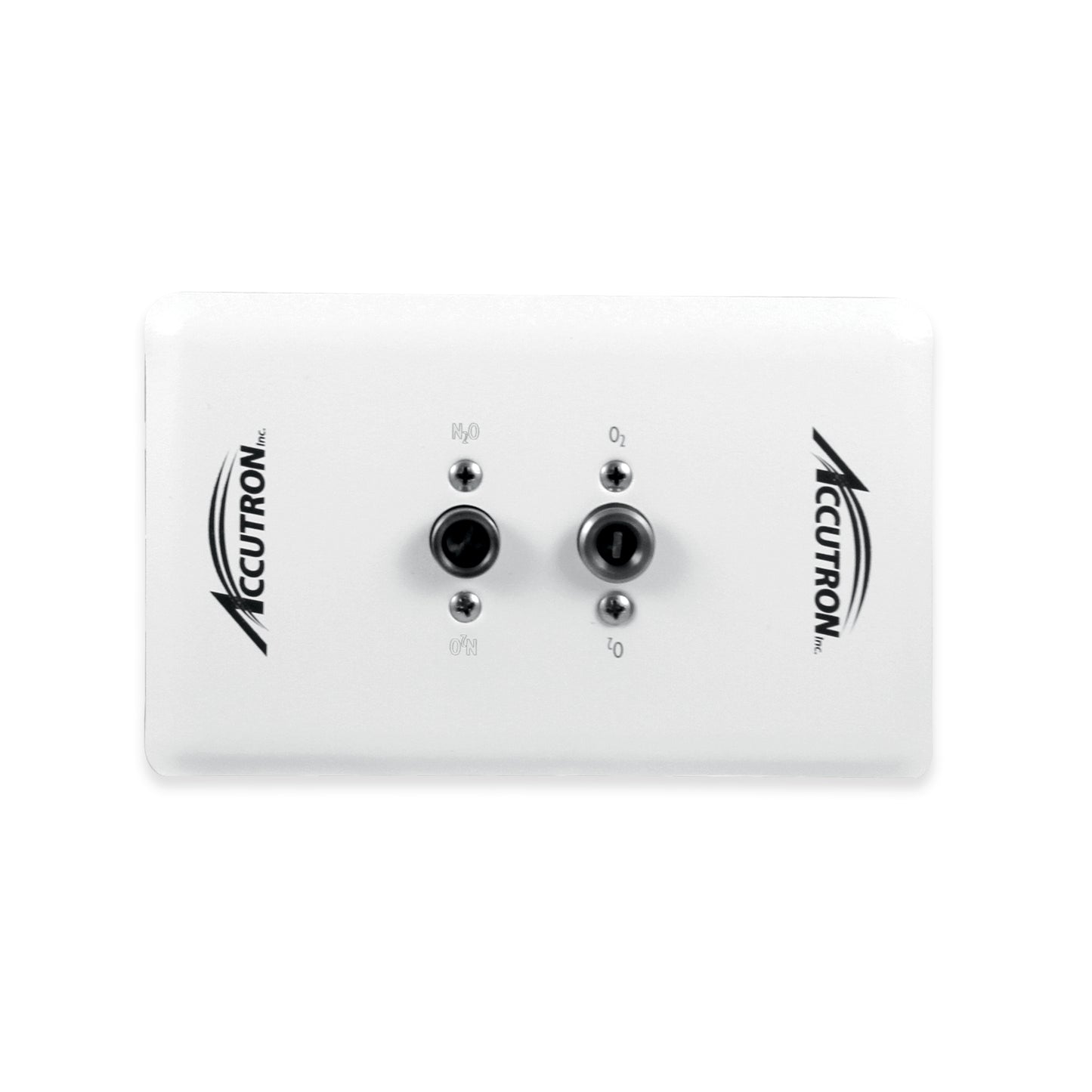 Accutron Recessed Q/C Dual Outlet (N2O-O2)