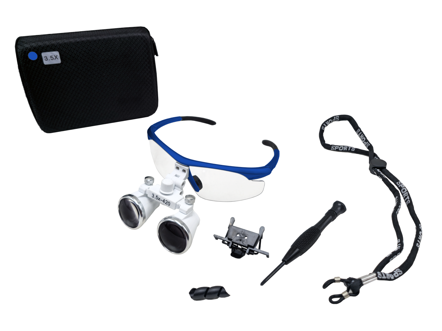 Dental Loupes Without Light (2.5x / 3.5x)