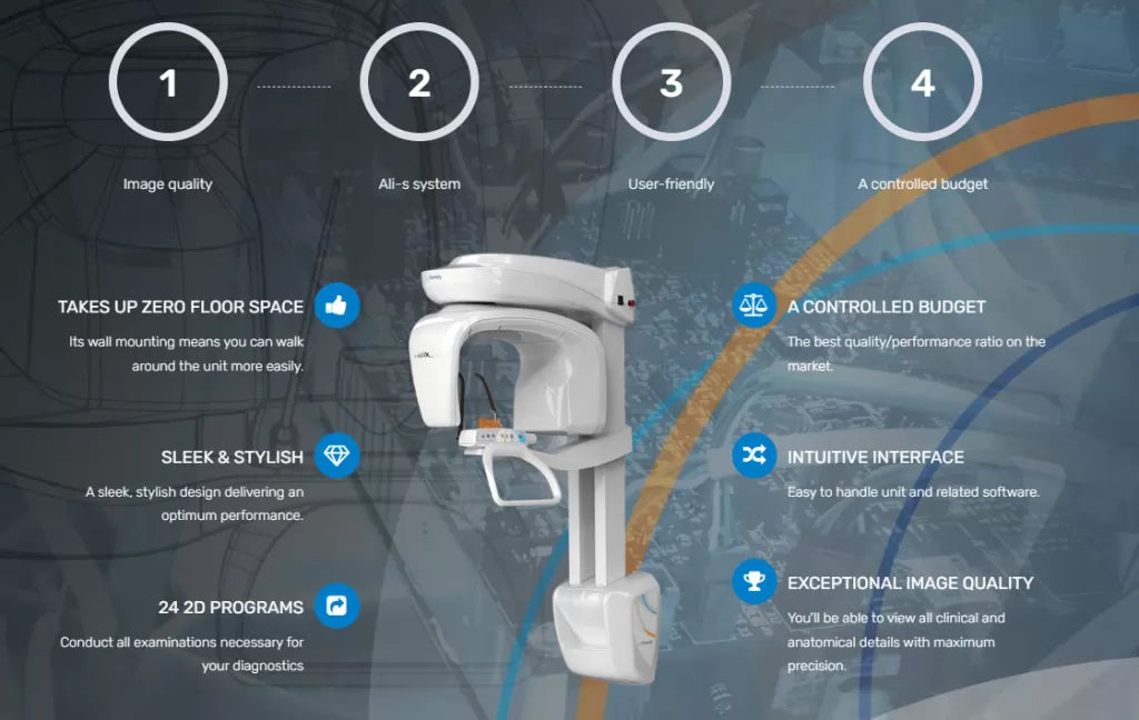 OWANDY I-MAX 2D AND 3D WICEPH EXTRAORAL X-RAY MACHINE