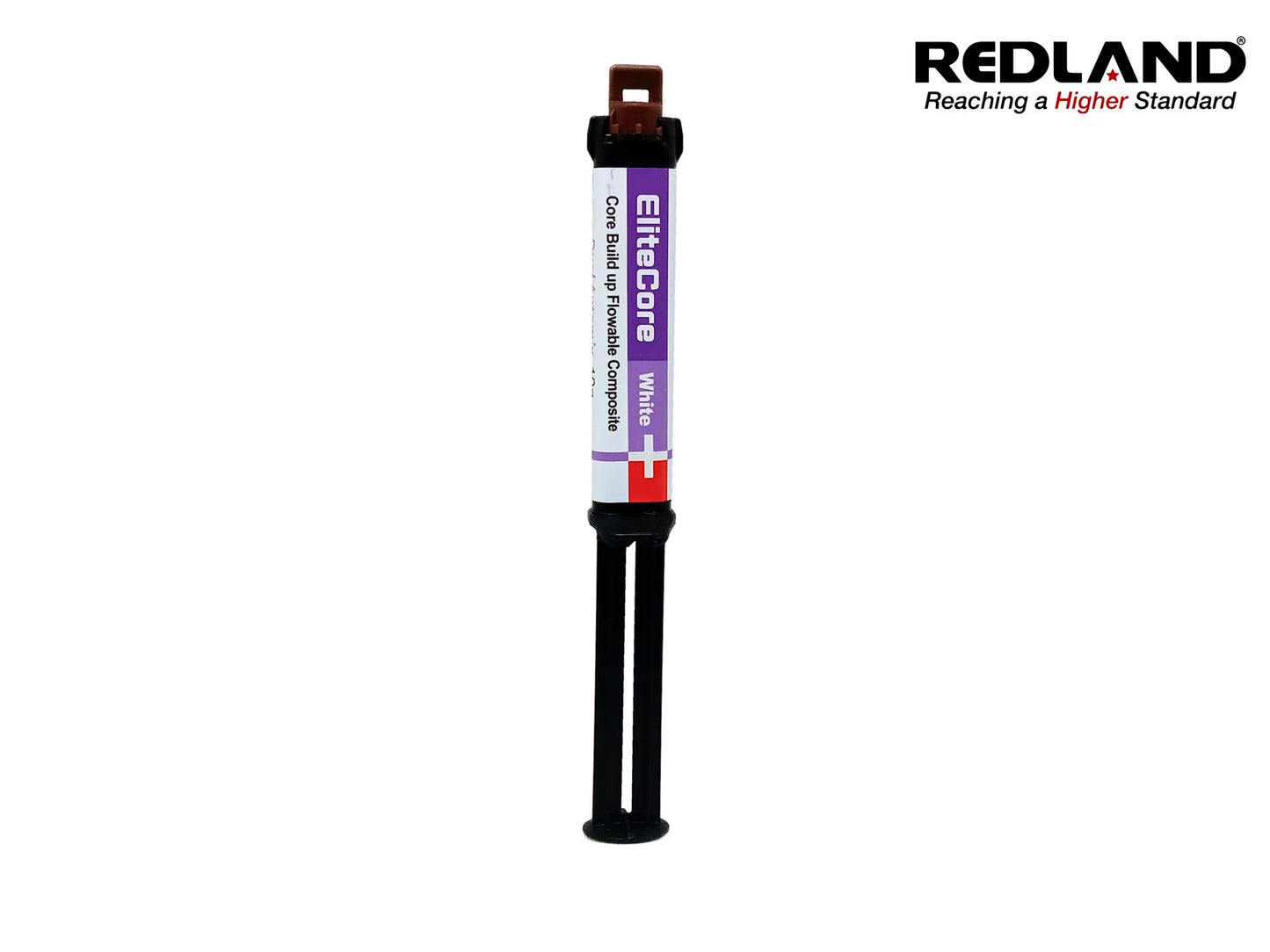 Redland Dental Elite-Core Core Build up Flowable Composite 2x10gm Syringe + Tips (White)