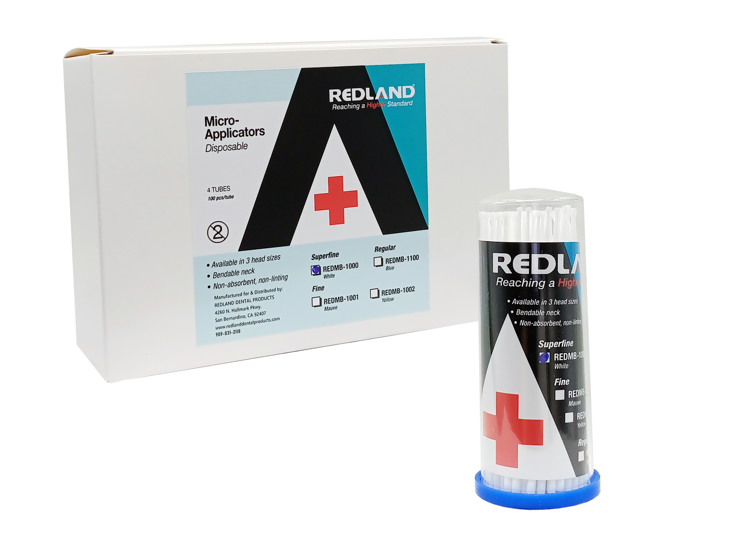 REDLAND Disposable Micro-Brush Applicators Bendable