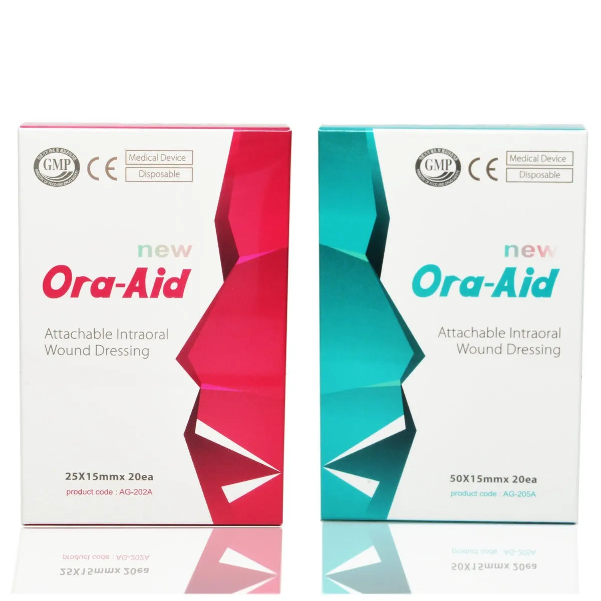 Ora-Aid Attachable Intra-oral Wound Dressing 25x15mm, 20/pack