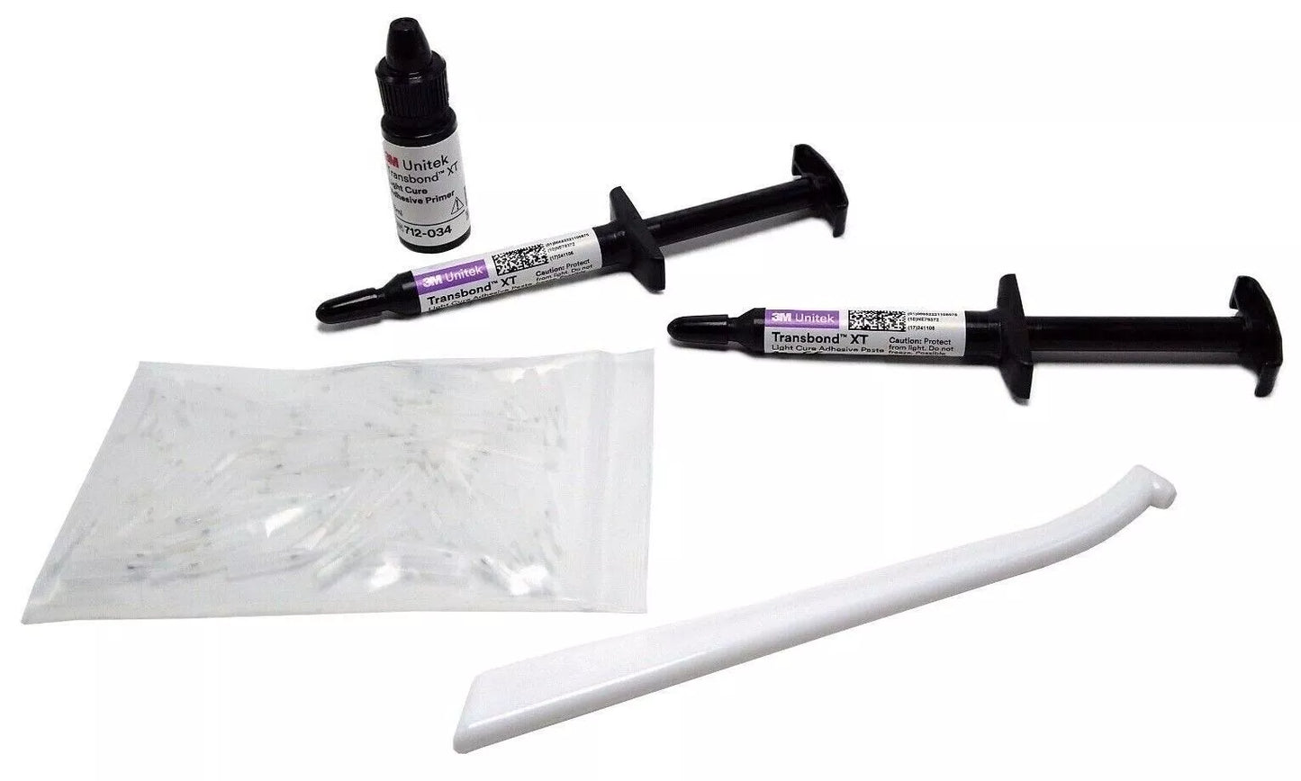 3M Unitek Trans bond XT Light Cure Orthodontic Adhesive Syringe Kit