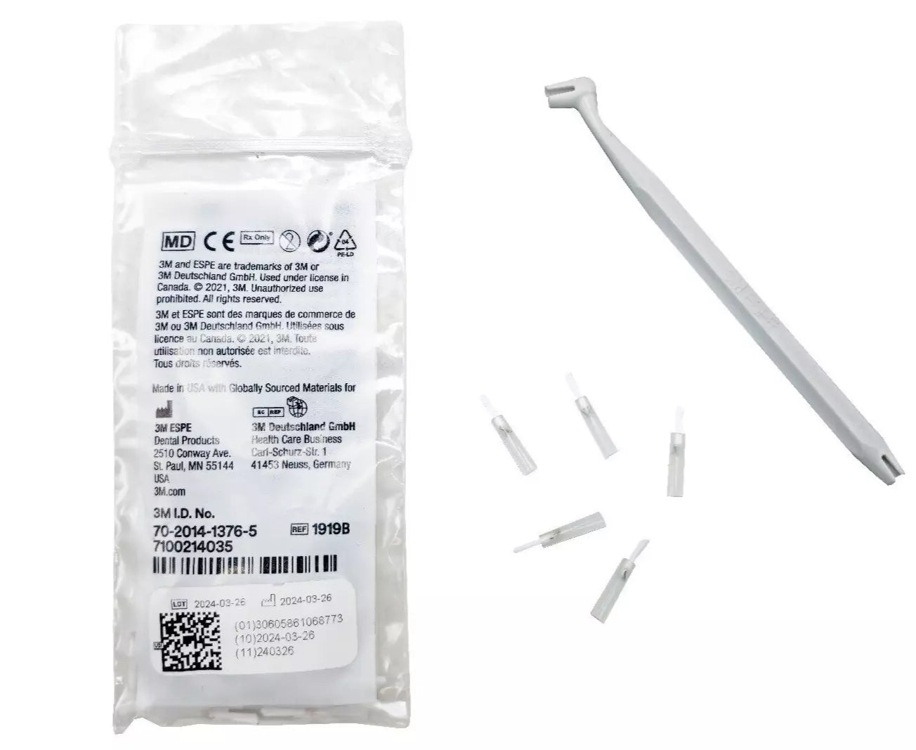 3M ESPE Disposable Brush Tips 1919B &/or 3M Handle