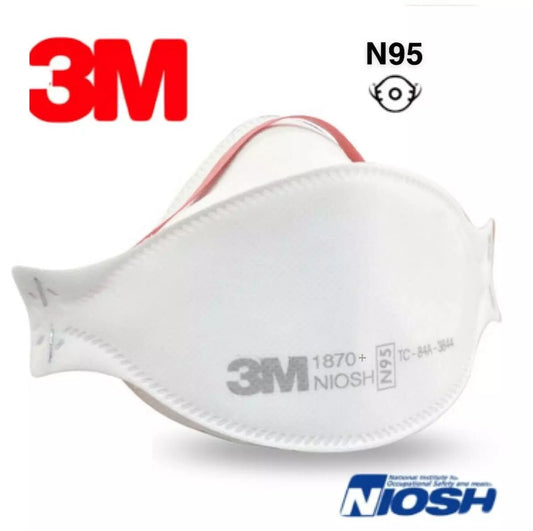 3Mâ„¢ Aura 1870+ N95 Particulate Respirator Disposable Protective Mask NIOSH 20/Pk