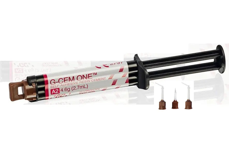 G-CEM ONE™ Self Adhesive Resin Cement Twin Refill 4.6g Syringe A2/TR by GC