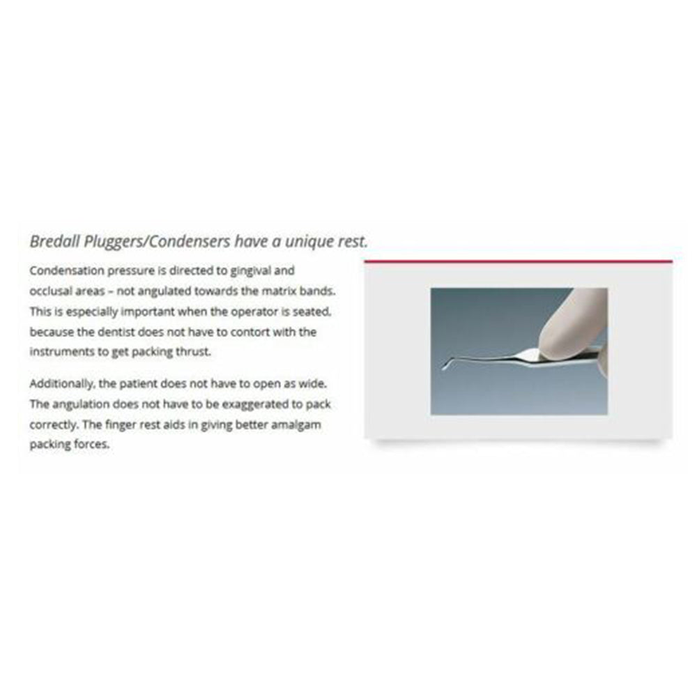 PREMIER Dental Condenser Bredall 1 DE (Double End) Instrument #1003796