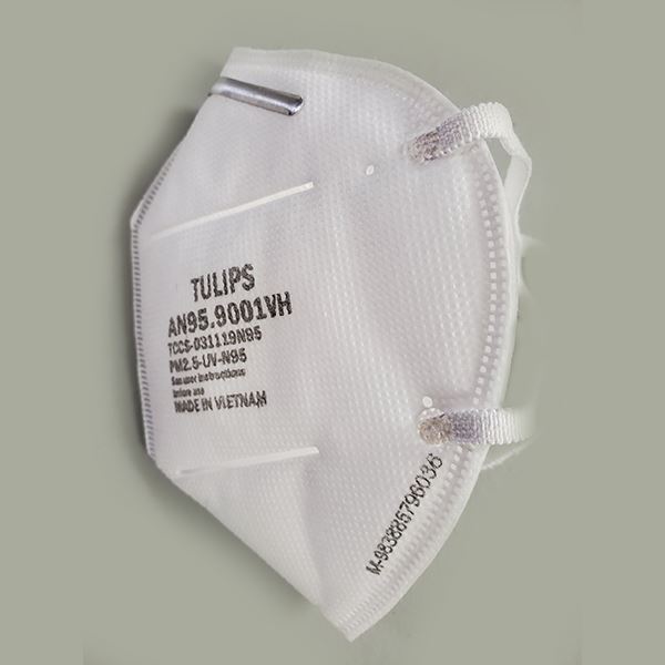 Tulips N95 Respirator Face Masks w/ 3DN95 Respirator FDA Approved