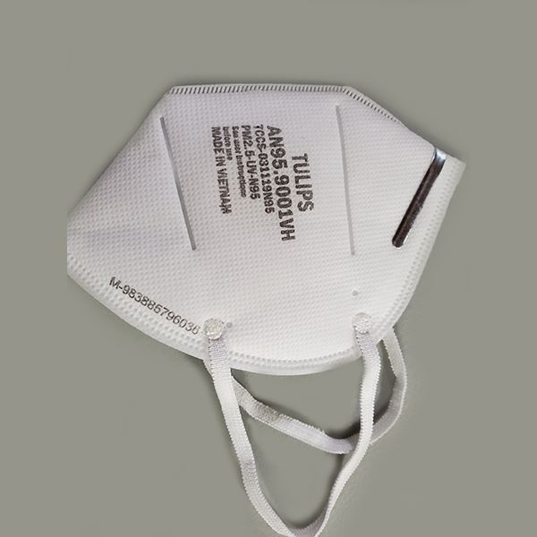 Tulips N95 Respirator Face Masks w/ 3DN95 Respirator FDA Approved