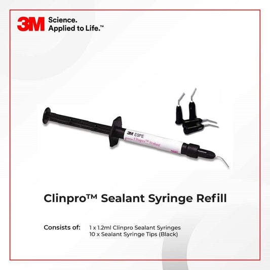 3M ESPE Clin pro Pit Fissure Sealant Low Viscosity Light Cure 1.2mL Syringe