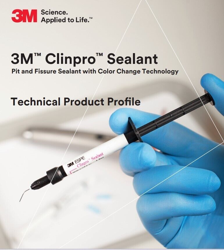 3M ESPE Clin pro Pit Fissure Sealant Low Viscosity Light Cure 1.2mL Syringe