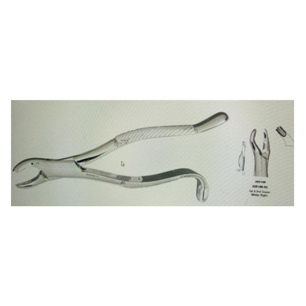 Miltex Integra Dental DEF 18R EXTR Forceps Universal Germany
