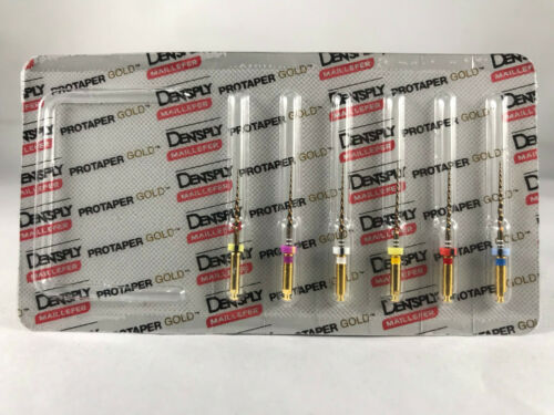 Dentsply ProTaper Gold Rotary Files (6 files/pk)