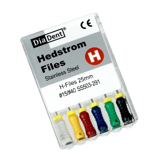 DiaDent Dental Endodontic Headstorm H-file 21mm - 25mm 30 files/pack