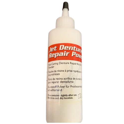 Lang Jet Denture Repair Acrylic Resin Powder fast Curing Clear Shade