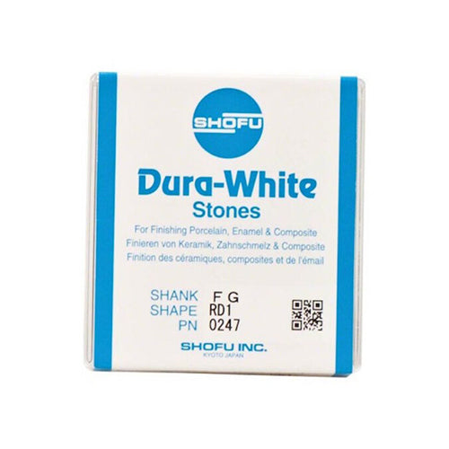 Shofu Dental Abbrasives Dura-White AluminumOxide Stones -12 pc