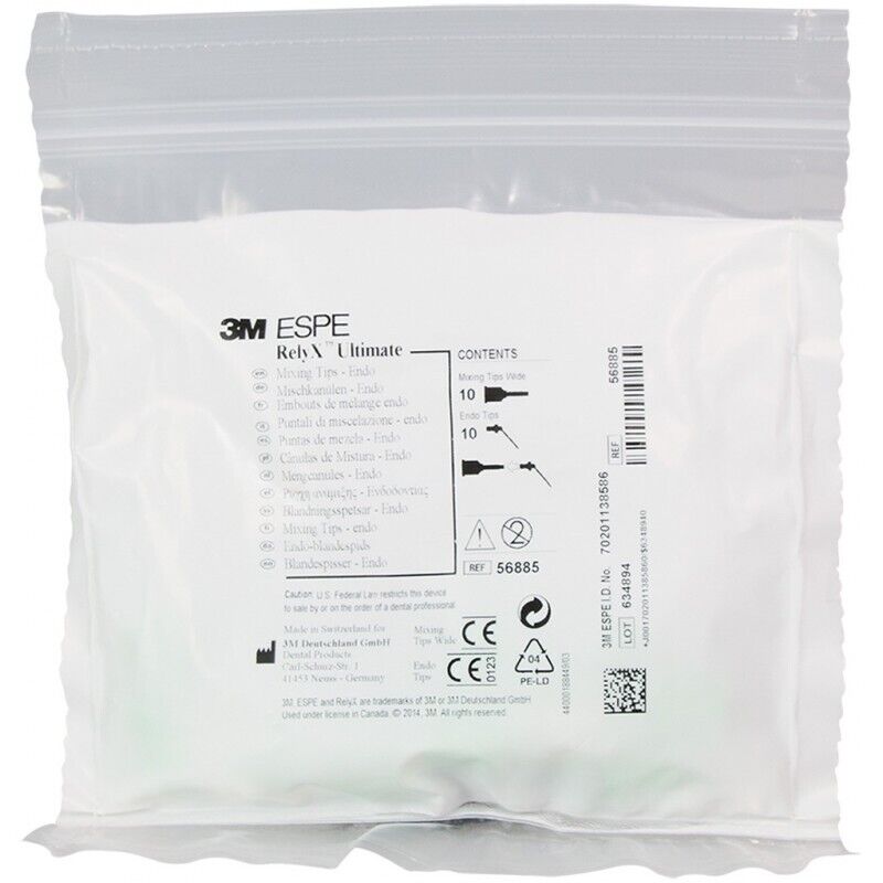 3M Relyx Unicem 2 Automix Mixing Tips Wide with Endo Tips