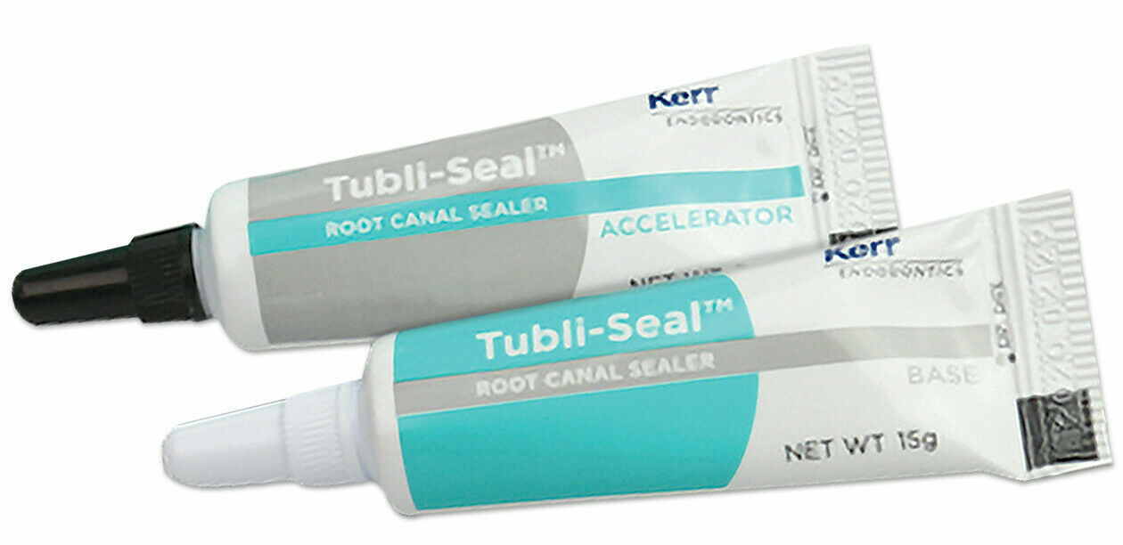 Kerr Sybron Tubli-Seal Root Canal Sealer 15g Base & 5g Accelerator