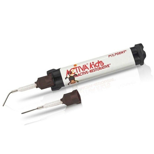 PulpDent ACTIVA BioACTIVE Restorative 8gm refill syringe+20 tip