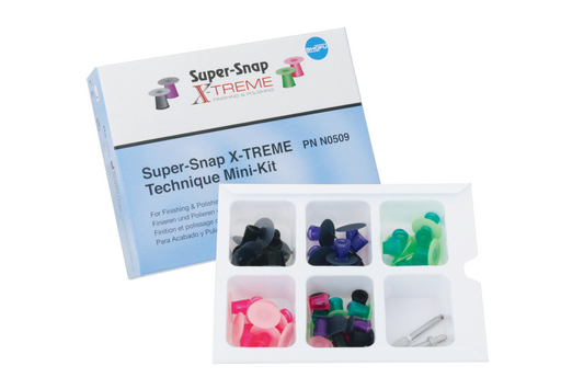 SHOFU Super-Snap X-Treme Fine(Green) Double Sided disc for Composites, 50/pk