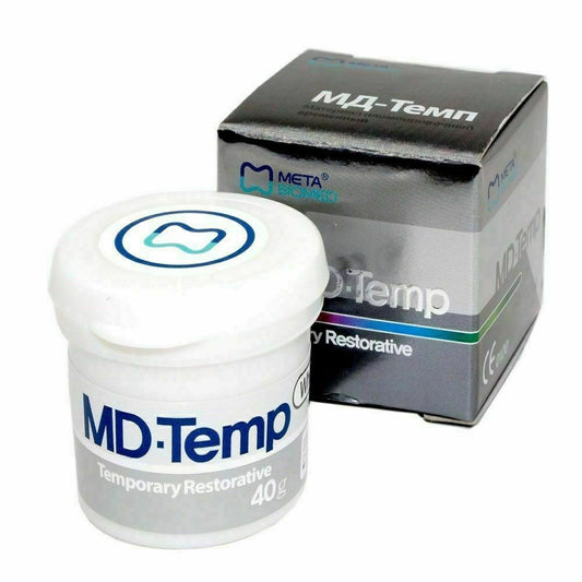 Meta-Biomed MD-Temp Plus Hydraulic Temporary Restorative 40g Jar