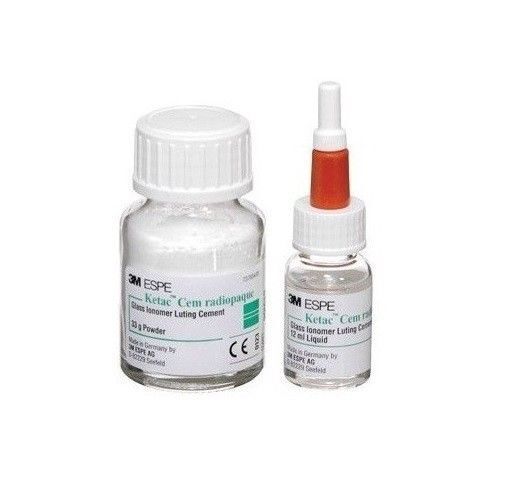 3M Ketac Cem Radiopaque Glass Ionomer Luting Dental Cement Kit