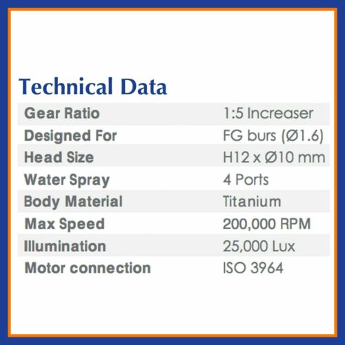 Beyes Maxso Contra Angle X99L 1:5 Quattro Spray, Fiber Optic SL3025