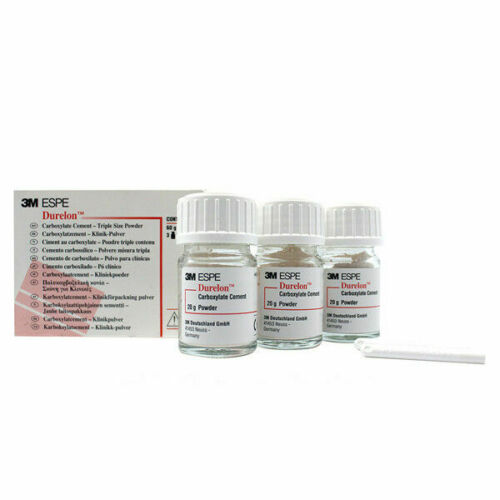 3m Durelon Poly Carboxylate Luting Triple Size Powder Dental Cement