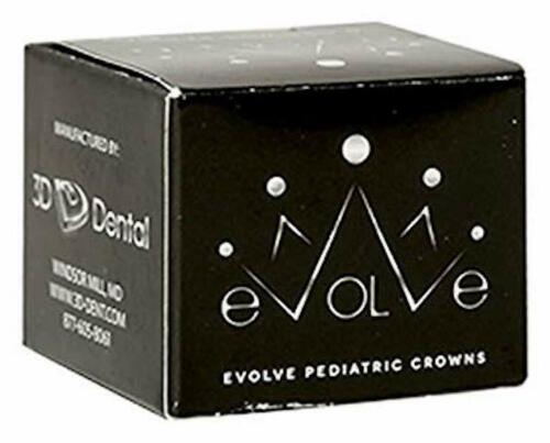 3D Dental Pediatric Stainless Steel Crowns 5 Pack Molar