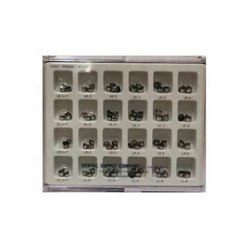 DSC Stainless Steel Primary Crowns Kit DSC High Quality Full Kit 72pc