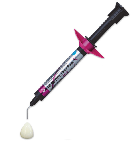SHOFU Beautifil Flow Plus X F00 (Zero Flow) Syringe 2.2g Syringe + 5 needle Tips
