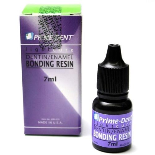 Prime-Dent Light Cure Dentin Enamel Bonding Resin Adhesive ONE STEP 7 ML MADE IN USA