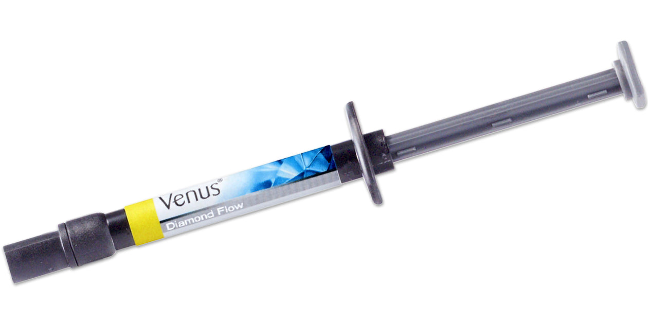 Venus Diamond Flow Syringe 1.8g + 5 tips All Shades- Heraeus Kulzer