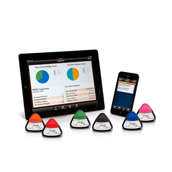 IC Care by Mirion Instadose Plus Bluetooth Unlimited On-Demand Radiation Exposure Results ( 1 year)