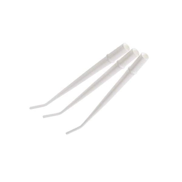 Redlands 1/8" White Universal Disposable Surgical Aspirator Suction Tips ST-1021 (25/Bag)