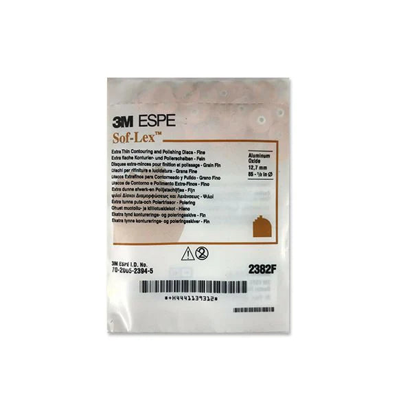 3M Extra Thin Sof-Lex Countouring and Polishing Disc 12.7mm 1/2in (85Pcs)