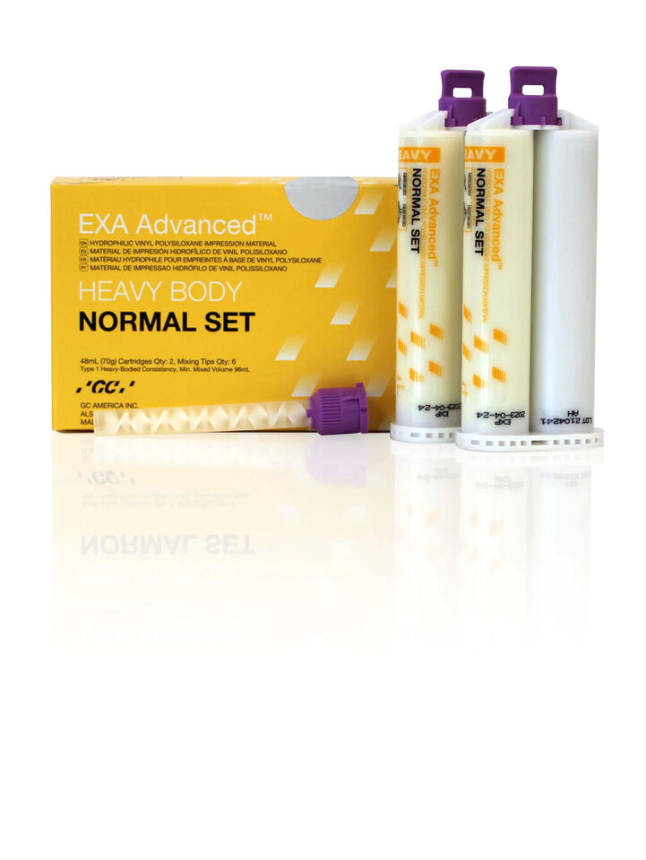 GC EXA Advanced Heavy / Injection & Reg/ Fast Set Impression Material 48mL+Tip