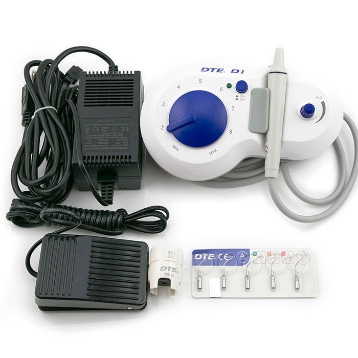 JMU Woodpecker D1-Blue DTE Ultrasonic Dental Scaler Complete Unit