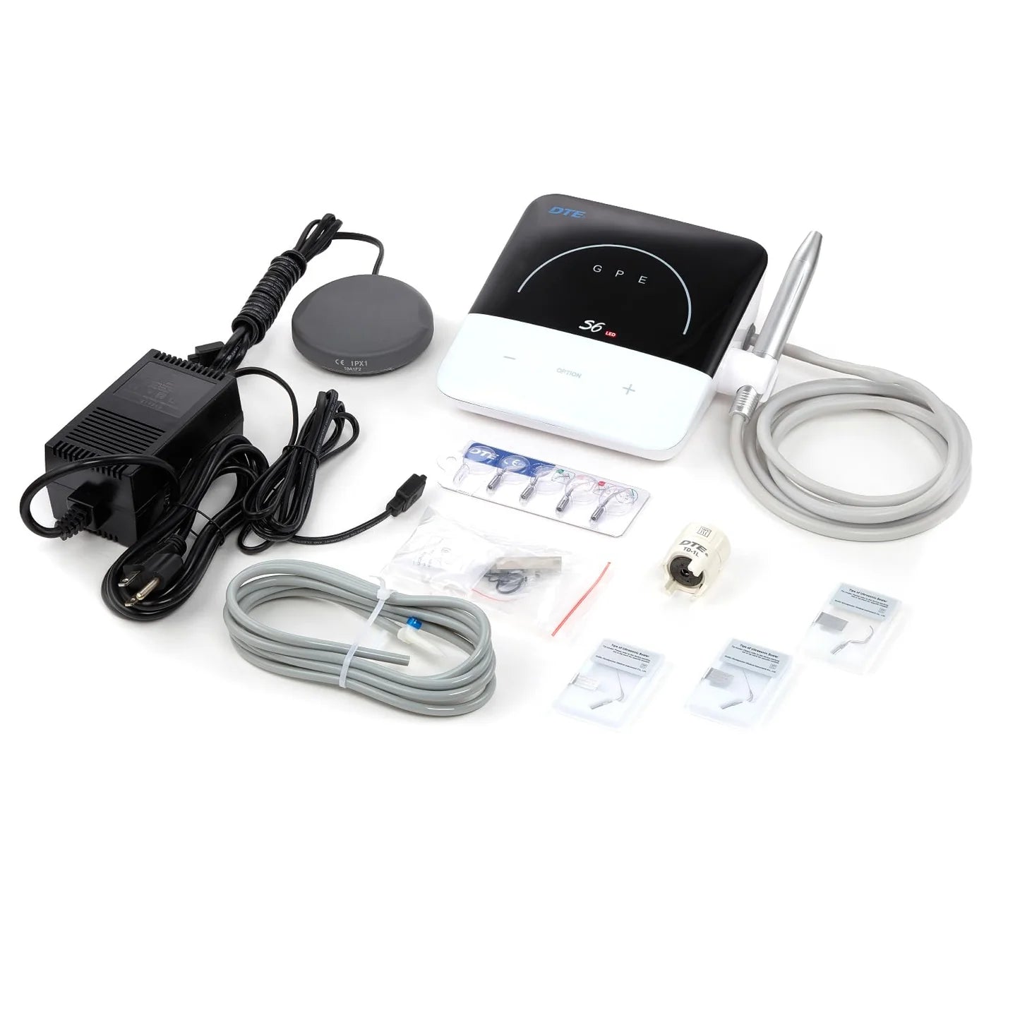 JMU DTE S6 LED Ultrasonic Scaler 7 Tips