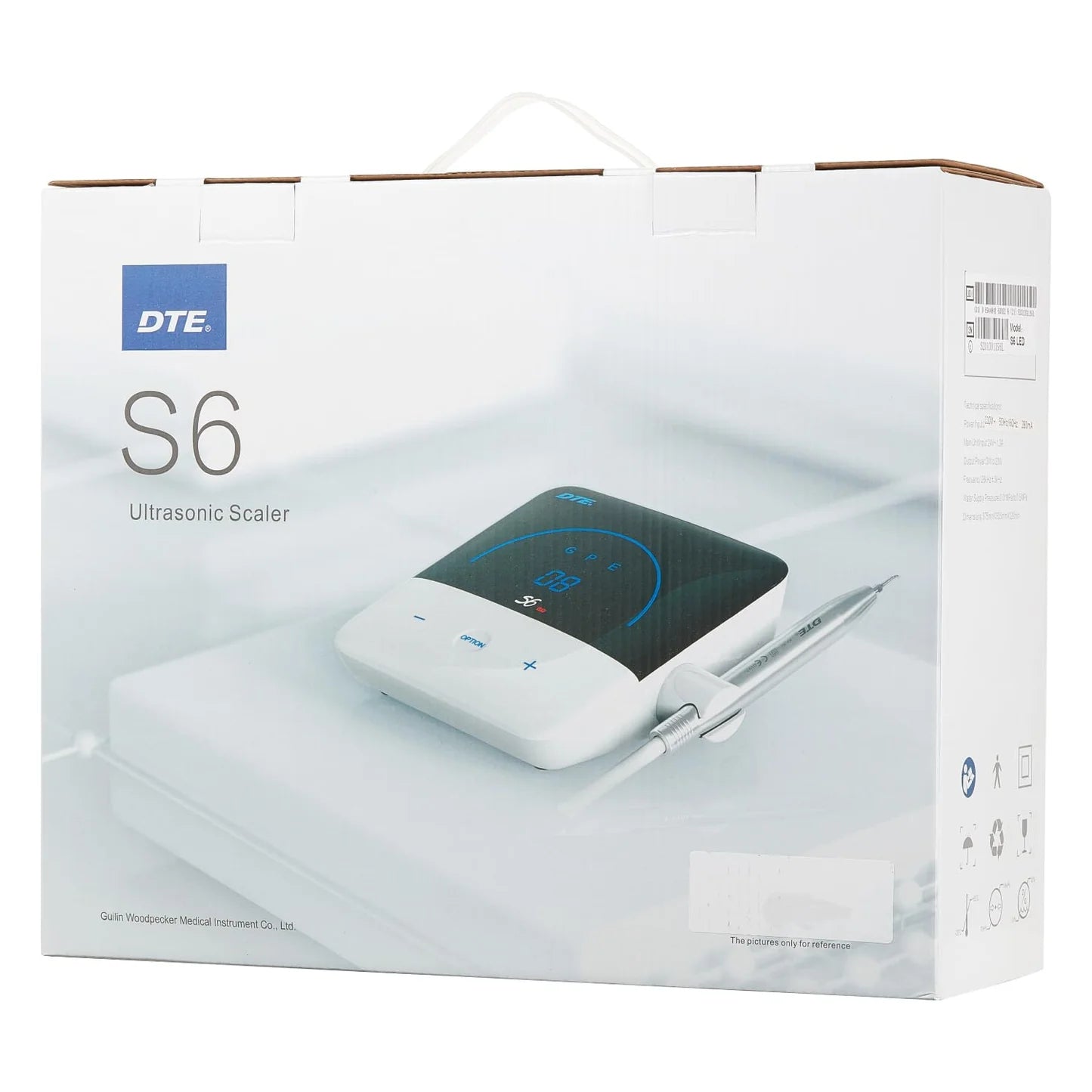 JMU DTE S6 LED Ultrasonic Scaler 7 Tips