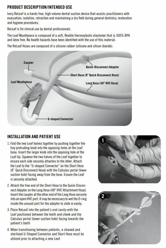 ReLeaf HVE Hands free suction System (Basic Kit)