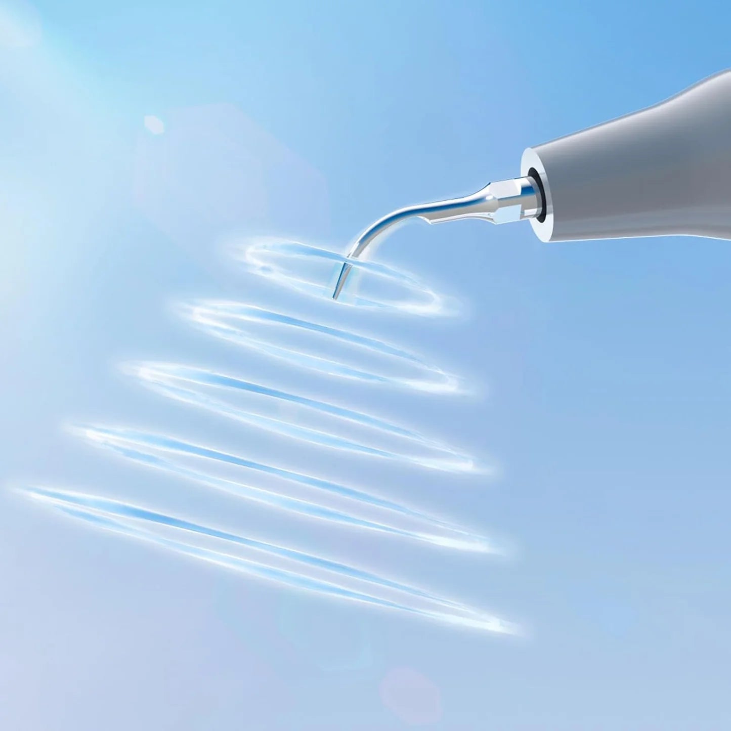 JMU Woodpecker UDS-T LED Dental Ultrasonic Scaler, 1 Water Bottle