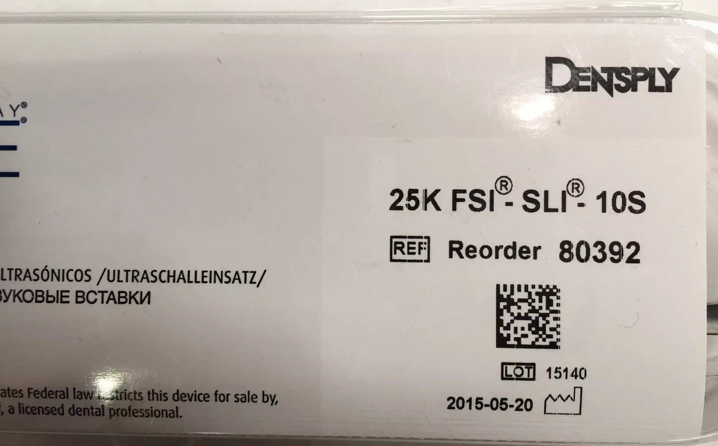 DENTSPLY Cavitron Insert Tip SlimLINE 25K FSI-SLI-10S