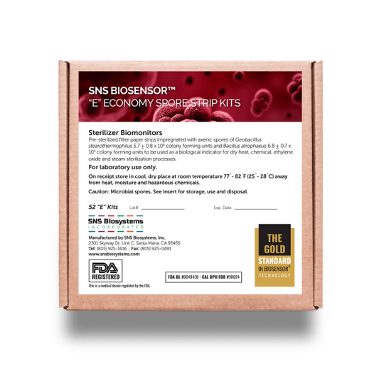 SNS Biosensor Economy Spore Test 52 Strips Bio systems