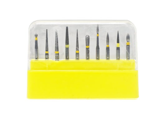REDLAND Dental Diamond Bur Clinic Kit FG-4106 for Ceramic/Composite Polishing 10/Pk