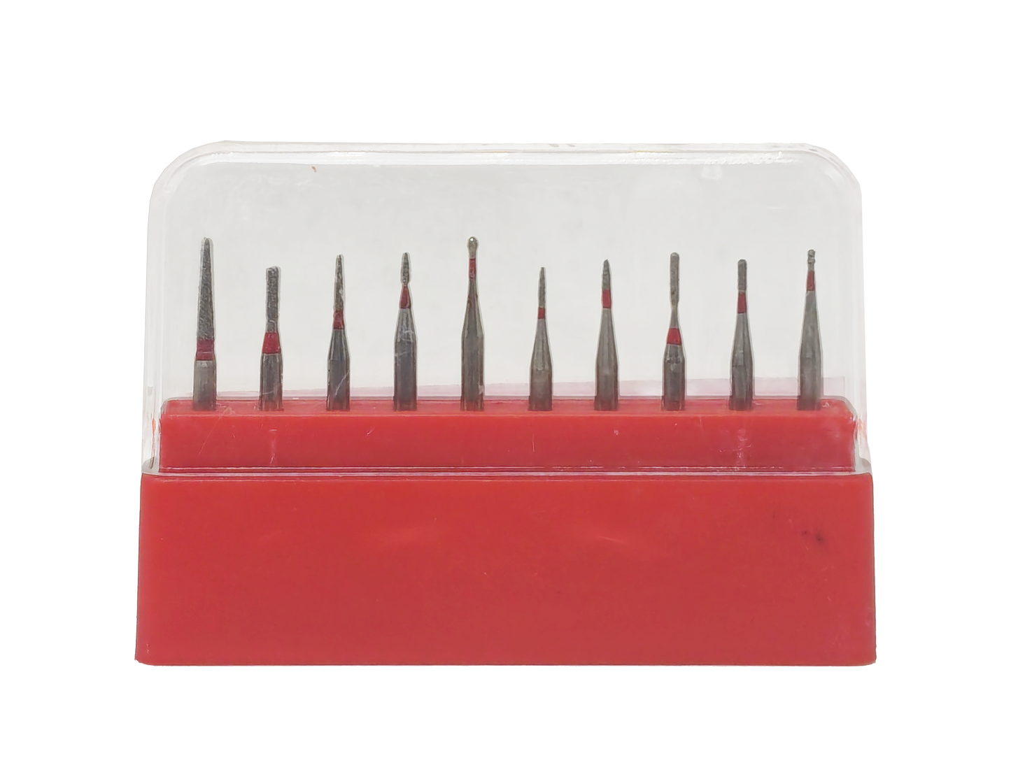 REDLAND Dental Diamond Bur Clinic Kit FG-6002 Children Teeth Preparation Polishing 10/Pk